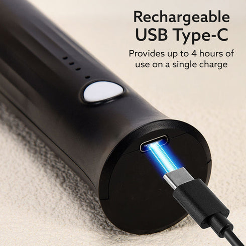 Regal Rechargeable Milk Frother, 3-Speed Handheld Electric Whisk with Stand, Portable Mixer for Coffee, Lattes, Hot Chocolates, Shakes & Eggs, Home & Office Use, Stainless Steel