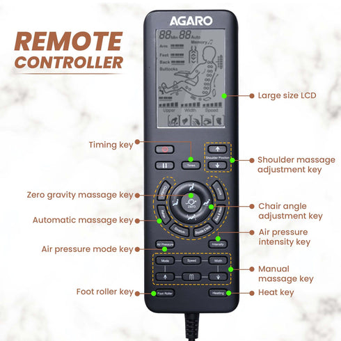 MC 7012 Full Body Massage Chair Zero Gravity - Brown