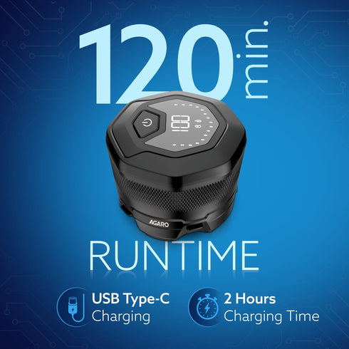 HS7979 Head Shaver, for Bald Men, 6 Flexible Heads, Wet/Dry Head Shaver, Rechargeable, IPX7 Waterproof, Detachable Heads