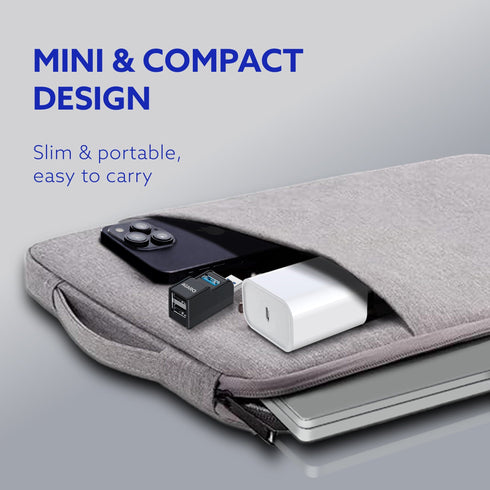 3-Port USB Hub, USB 3.0 Data Hub with High-Speed 5Gbps Transfer