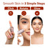 Facial Hair Remover |Eyebrow Trimmer FHR190 Rose Gold For Women, Rechargeable, Cordless, Safe & Painless Electric Shaver, Hypoallergenic Blade, Multipurpose Use For Upper Lip, Chin
