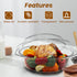Elite Glass Casserole With Lid - 700ml