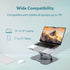 Metal Laptop Stand, 360° Rotating