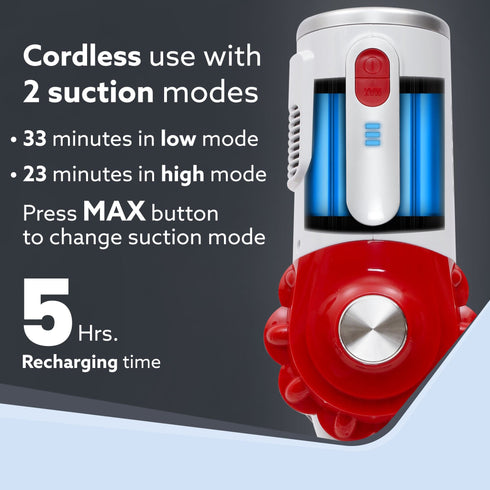 Regency Cordless Stick Vacuum Cleaner