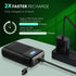 Spark 20000 mAh Compact Power Bank, 45W Quick Charging for Smartphones
