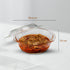Elite Glass Casserole With Lid - 700ml