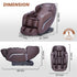 MC 7012 Full Body Massage Chair Zero Gravity - Brown