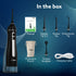 Ultra Dental Flosser for teeth, 5 Nozzles, Portable,Cordless & Rechargeable,4 Cleaning Modes,IPX7 Waterproof with 300ml Watertank, Flossing at Home & Travel,Oral Flosser,Oral Irrigator