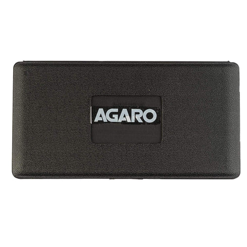 46pcs Professional 1/4'' Square Drive Metric Socket Set, Black