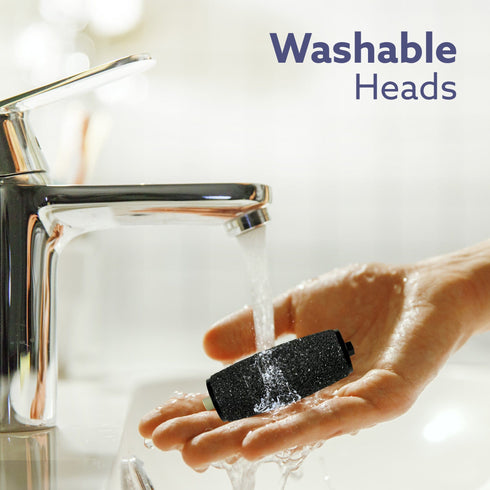 Callus Remover Replaceable Heads, 2 Pcs, Callus & Dead Skin Removal Filer, Pedicure at Home