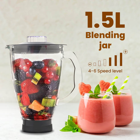 Regency Stand Mixer - 1400W - Black