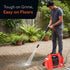 Regent High Pressure Washer | 1600W Motor | 120 Bar Max Pressure | 5.5 L/Min Flow Rate | Portable Electric Washer for Car, Bike, Walkways & Home Cleaning | 8M Outlet Hose Pipe Included