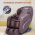 MC 7012 Full Body Massage Chair Zero Gravity - Brown