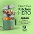 Regency Multi Cook Kettle With Steamer - 1.2 Litres - Sea Green
