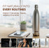 Royal Stainless Steel Flask, 500ml, Up to 24 Hrs Hot & Cold, ISI Certified, Triple Wall Vacuum Insulated, Leak-Proof, BPA & Rust Free, 1 Year Warranty, for Travel, Office & Outdoor Use