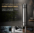 Delite Stainless Steel Flask with Bag, 500ml, Up to 24 Hrs Hot & Cold, ISI Certified, Triple Vacuum Insulated, Leak Proof, Flip Lid Closure, BPA & Rust Free, for Travel, Office & Outdoor Use