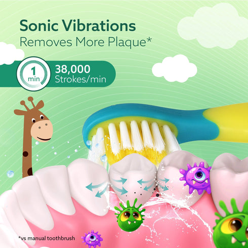 REX Sonic Electric Kids Toothbrush