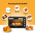 Marvel 48 Liters Oven Toaster Griller, Motorised Rotisserie and Convection Cake Baking OTG with 3 Heating Mode, (Black)