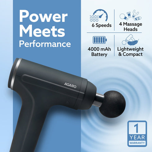 Galaxy Gun Massager ,Black