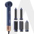 Imperial Multifunctional 6-in-1 Hair Styler, Brushless 1200W Motor, High Speed Ionic Hair Dryer, Blow Dryer Brush, Detachable Hair Styling Tools, Volumizing, Drying, Smoothing, Men & women, Blue