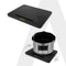 Elite Sliding Tray S1, for Kitchen Appliances, Smooth Countertop Slider Tray with Rubber Wheels for Coffee Machine, Mixer Grinder, Air Fryer, Micro Oven & More, Anti-Slip & Durable Build, Black