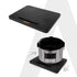 Elite Sliding Tray S1, for Kitchen Appliances, Smooth Countertop Slider Tray with Rubber Wheels for Coffee Machine, Mixer Grinder, Air Fryer, Micro Oven & More, Anti-Slip & Durable Build, Black