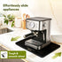 Elite Sliding Tray S2, for Kitchen Appliances, Smooth Countertop Slider Tray with Rubber Wheels for Coffee Machine, Mixer Grinder, Air Fryer, Micro Oven & More, Anti-Slip & Durable Build, Black