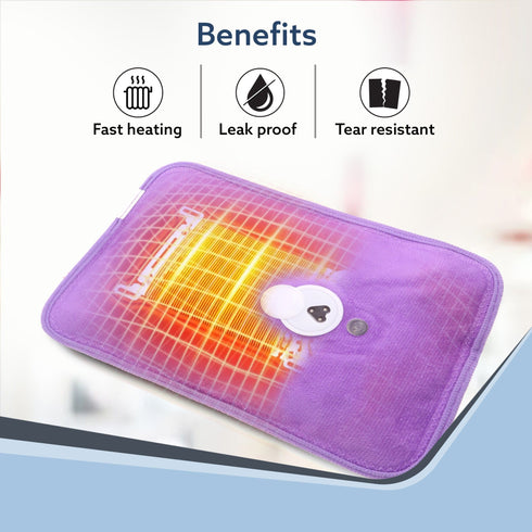 Electric Hot Water Bag HB361, For pain relief, heating bag electric, Heating Pouch, Hot Water Bottle Bag, Heating Pad For Pain Relief, Muscle Stiffness