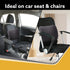Back Support, For Chair & Car Seat, Chair Back Support, For Back Pain, Back Rest For Chair Office Lumbar Support, For Car Back Rest Support, Back Support, Pillow Cushion Memory Foam, Black