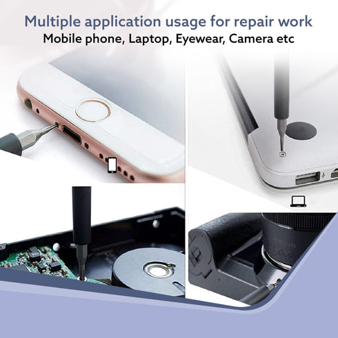 62 In 1 Mini Precision Screwdriver Set, Multifunction Magnetic Driver Bit Set, Pocket Screwdriver Tool Set, Mini Screwdriver Kit, DIY, Home Use, Repair Tool Kit for Electronics, Tablet, Cell phone