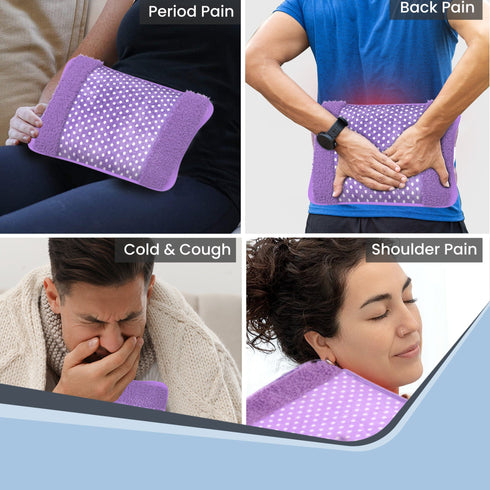 Electric Hot Water Bag HB361, For pain relief, heating bag electric, Heating Pouch, Hot Water Bottle Bag, Heating Pad For Pain Relief, Muscle Stiffness