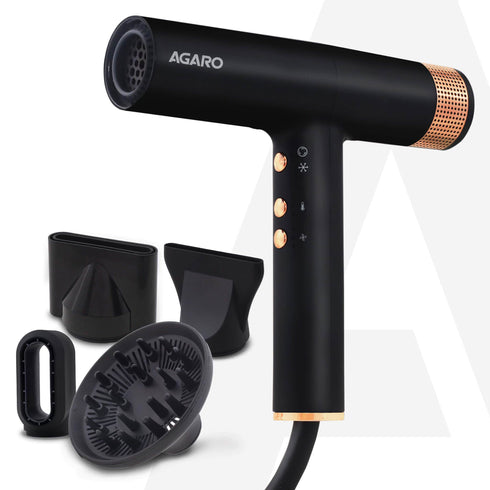 Royal Hair Dryer - 2000 Watts - Black