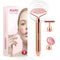 Rose Quartz Face Roller, Rose Gold