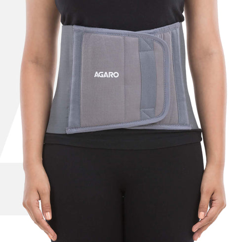 Abdominal Belt, For Men And Women, XL, Grey