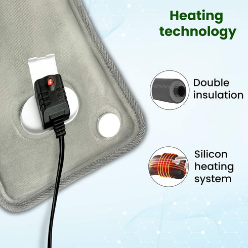 HB371 Electric Hot Water Bag - Grey