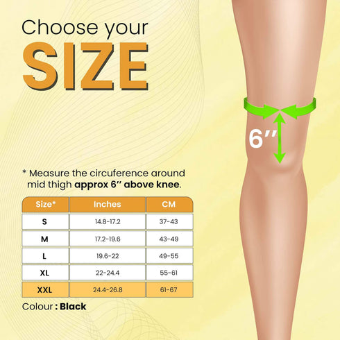 Knee Wrap Hinged With Open Patella, Rigid Biaxial Hinge, Neoprene Layer For Pain Relief, Braces Walking, Workout And Sports, XXL, Black