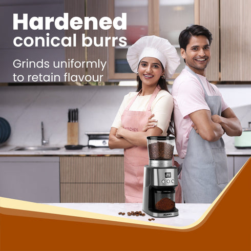 Supreme Coffee Grinder - Silver