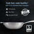 Stainless Steel Regency Triply Wok 26CM, 3.0L