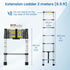 Telescopic Ladder 6.5 ft/7 Steps LD2014