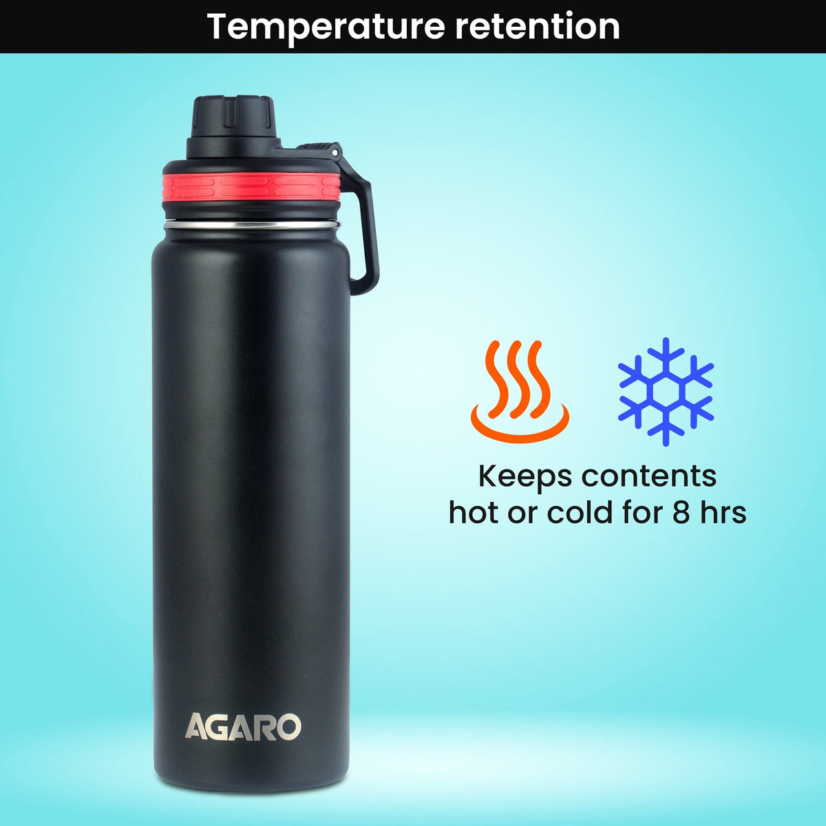 Buy Imperial Stainless Steel Vacuum Bottle Online, 720ML | AGARO