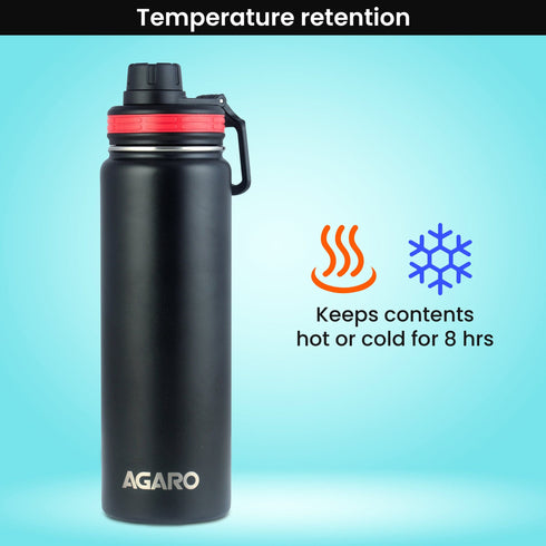 Imperial Vacuum Flask 720ml Black