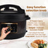 Royal Electric Pressure Cooker - 3L - Black