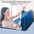 Elegant Handheld Garment Steamer, 170 ML Water Tank, Blue