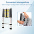 Telescopic Ladder 12.5 ft/13 Steps LD2019