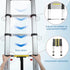 Telescopic Ladder 12.5 ft/13 Steps LD2019