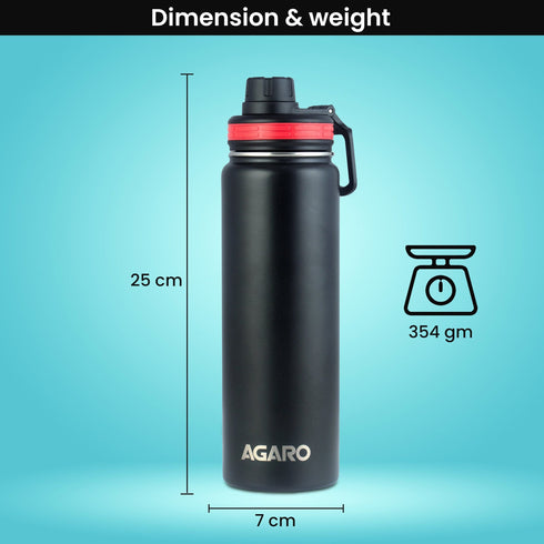 Imperial Vacuum Flask 720ml Black
