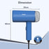 Elegant Handheld Garment Steamer, 170 ML Water Tank, Blue