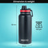 Imperial Vacuum Flask 1L, Steel Infusion