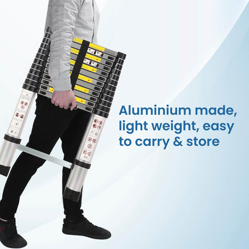 Telescopic Ladder 12.5 ft/13 Steps LD2019