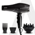 2000W AC Professional Hair Dryer with Comb, Concentrator & Diffuser Nozzles, Hot & Cold Air, 2 Speed & 3 Temperature Settings with Cool Shot, Hair Dryer & Blower for Men